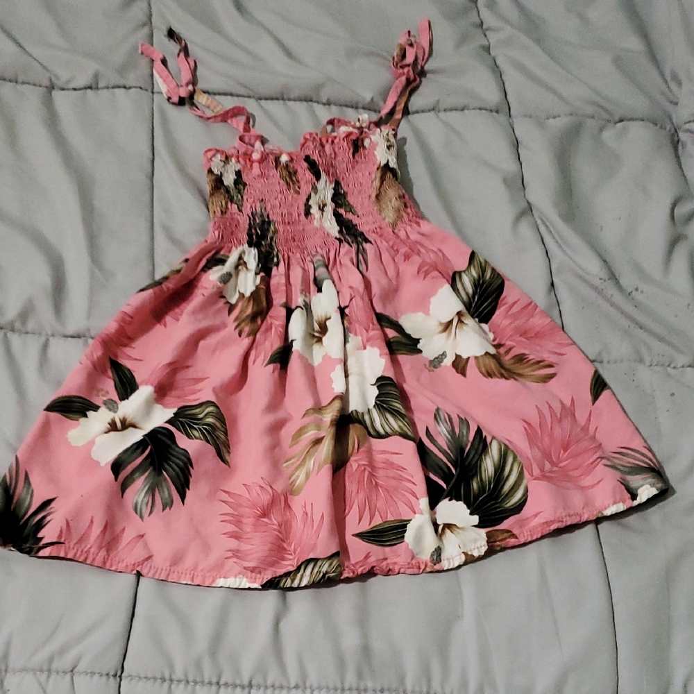 Pink Floral Sundress